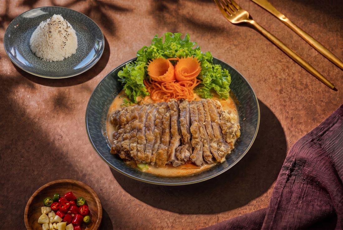 52. Red Curry with Crispy Duck