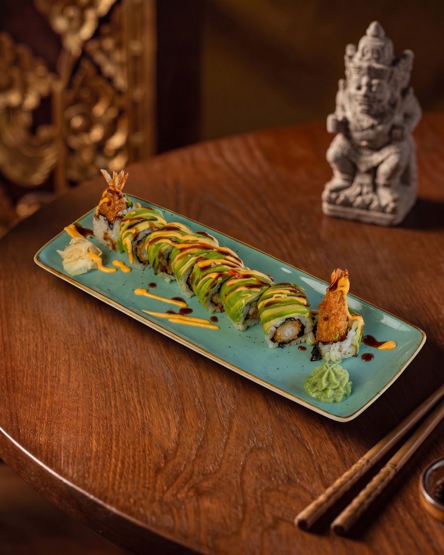 163. Ebi Tempura Avocado