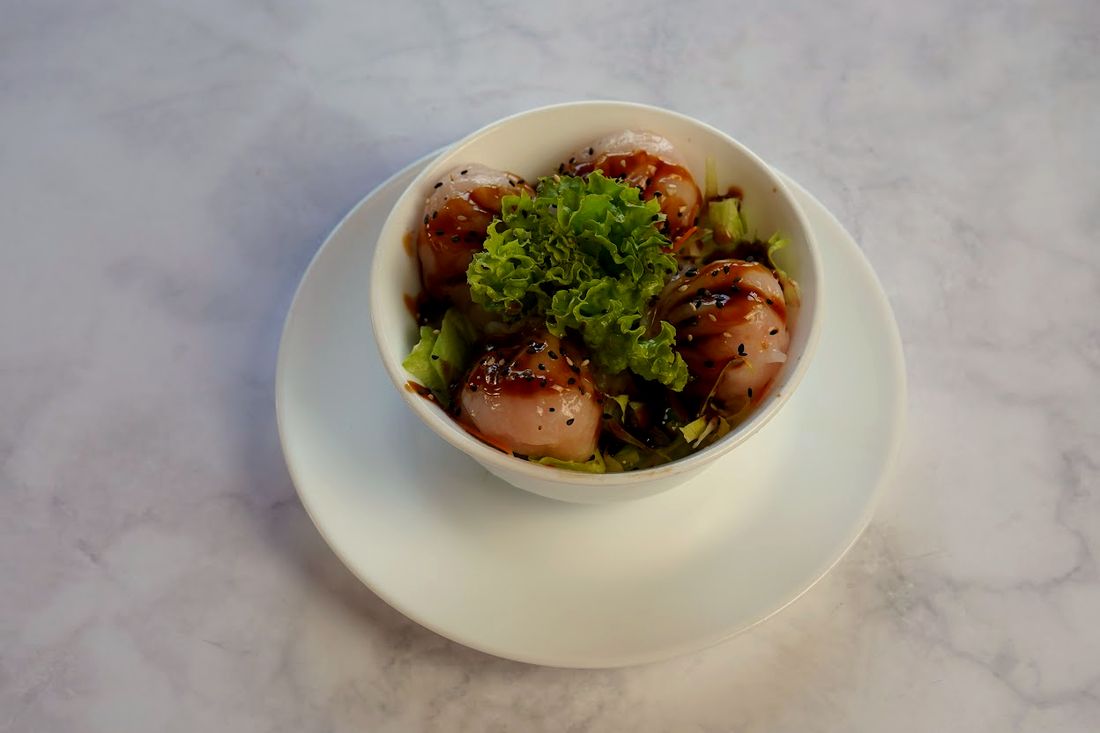 14a. Grilled Scallops