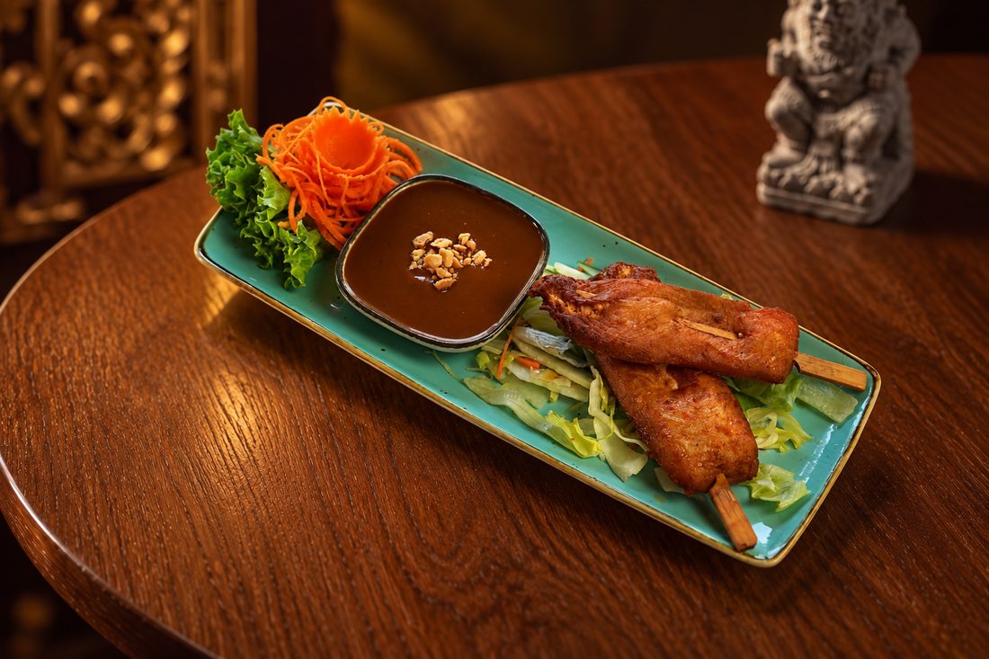 7. Chicken Breast Satay Skewers