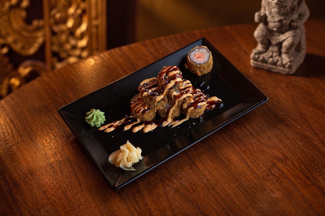 187. Crunchy Salmon Maki